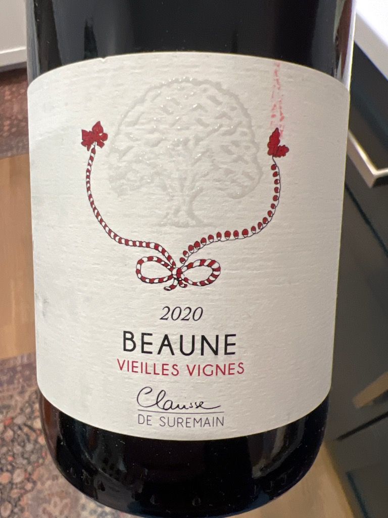 2020 Domaine Clarisse de Suremain Beaune Vieilles Vignes