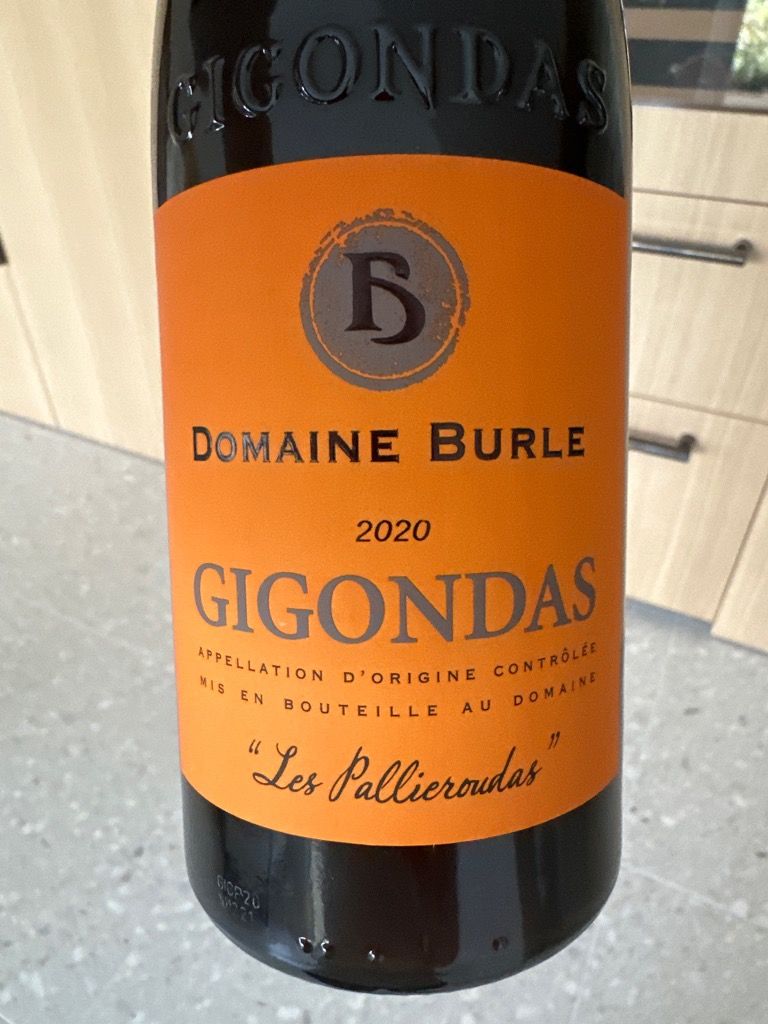 2022 Domaine Burle Gigondas Les Pallieroudas - CellarTracker