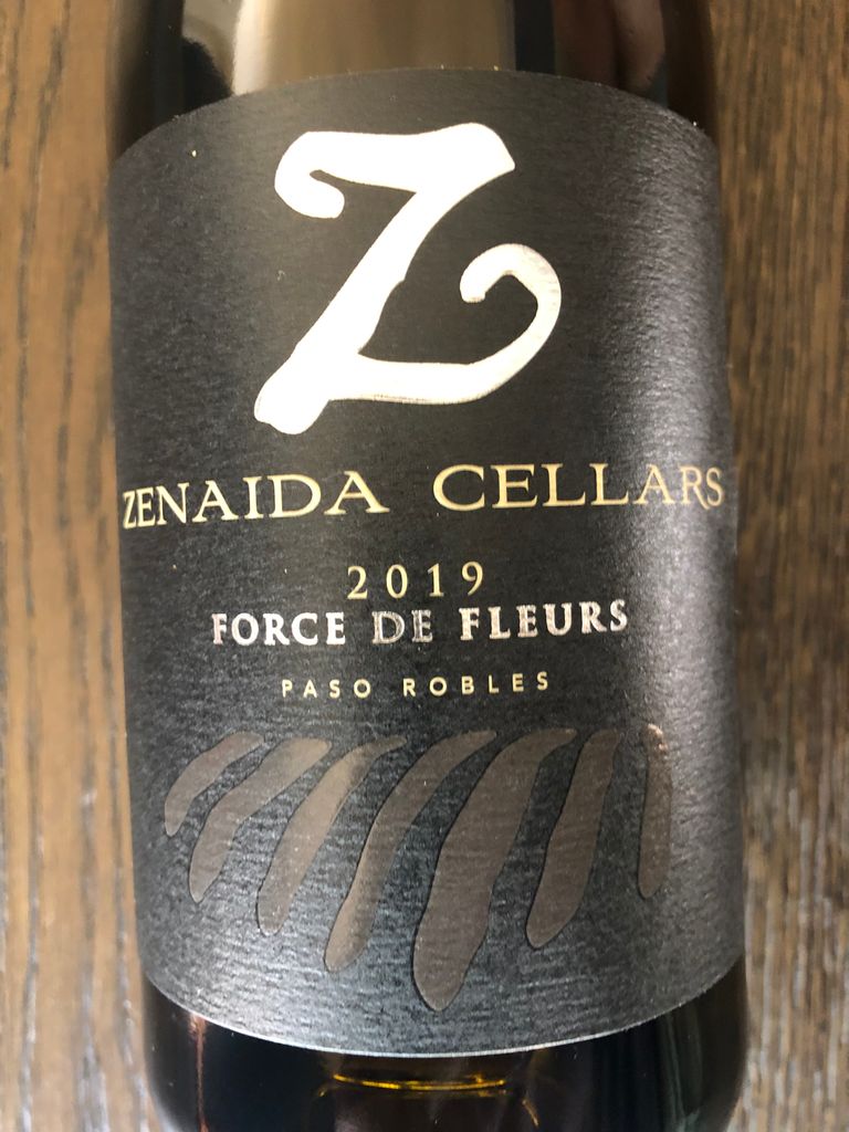 2019 Zenaida Cellars Force de Fleurs, USA, California, Central Coast