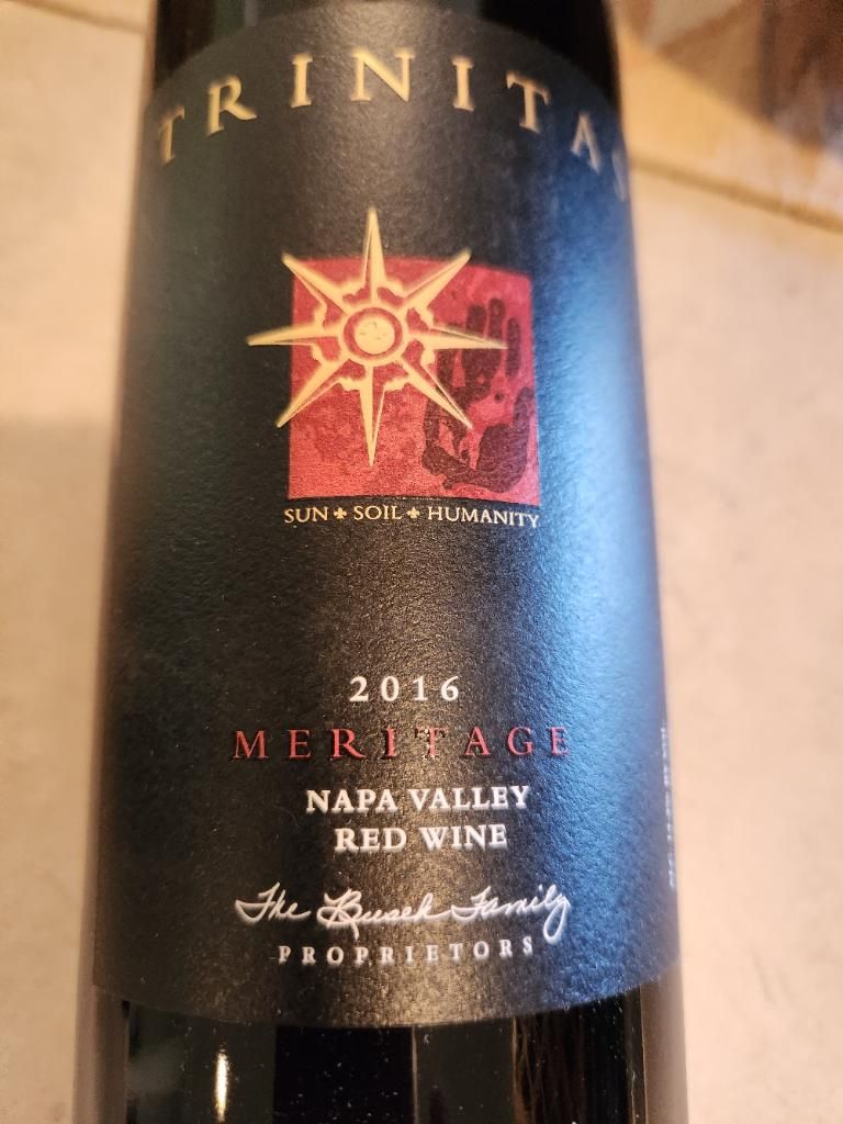 2016 Trinitas Meritage - CellarTracker