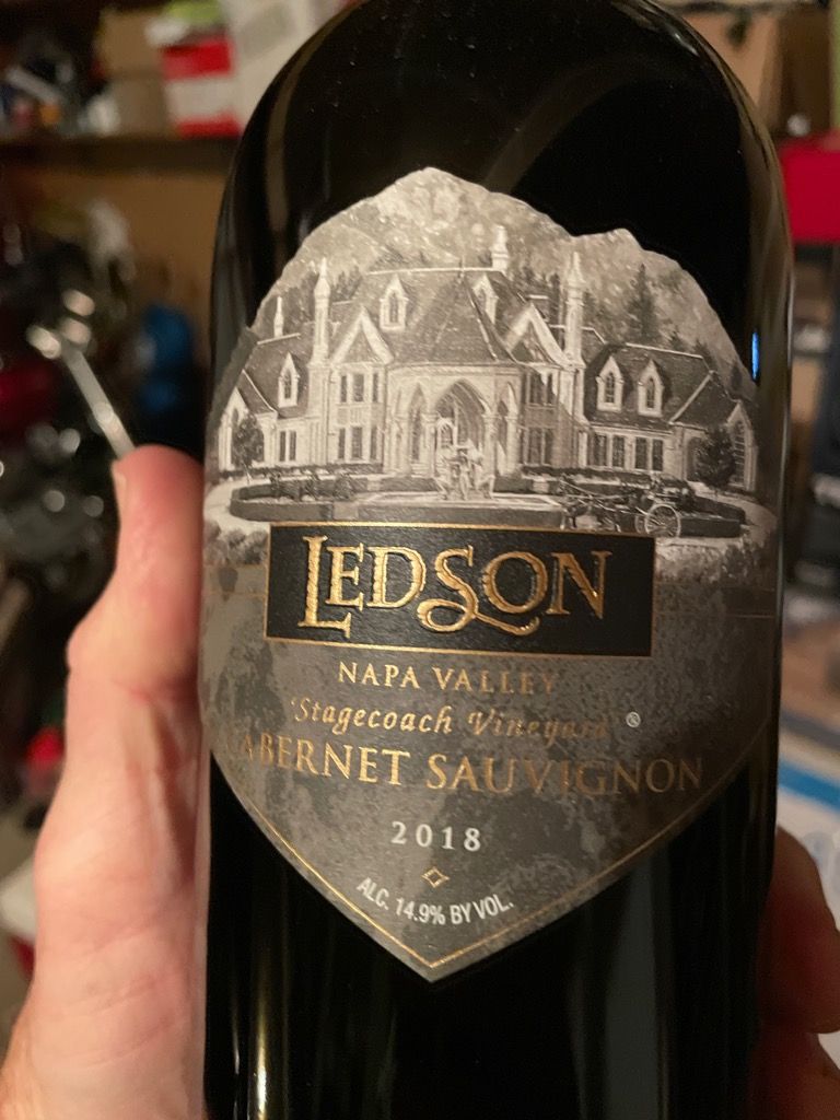 2018 Ledson Sauvignon Napa Valley Reserve Stagecoach Vineyard