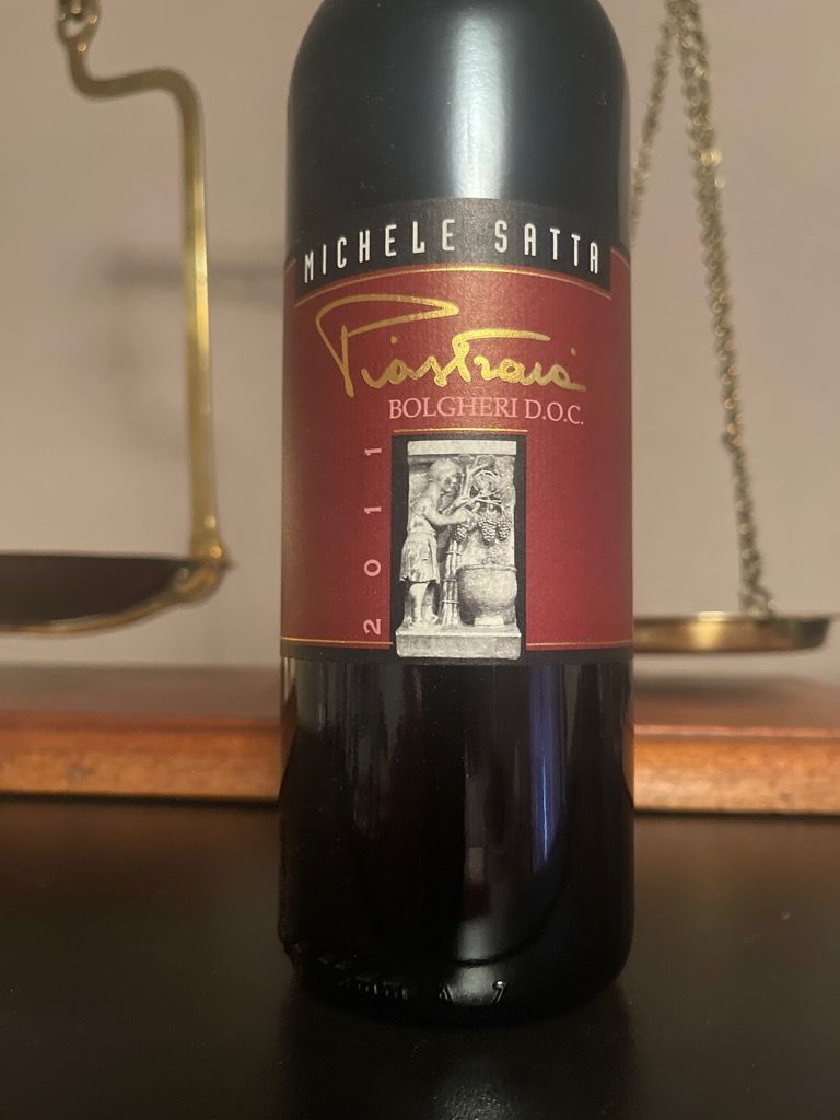 2019 Michele Satta Bolgheri Superiore Piastraia - CellarTracker