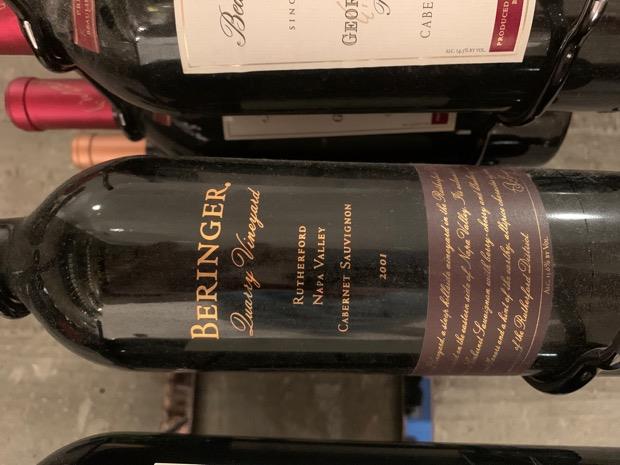 2001 Beringer Vineyards Cabernet Sauvignon Quarry Vineyard