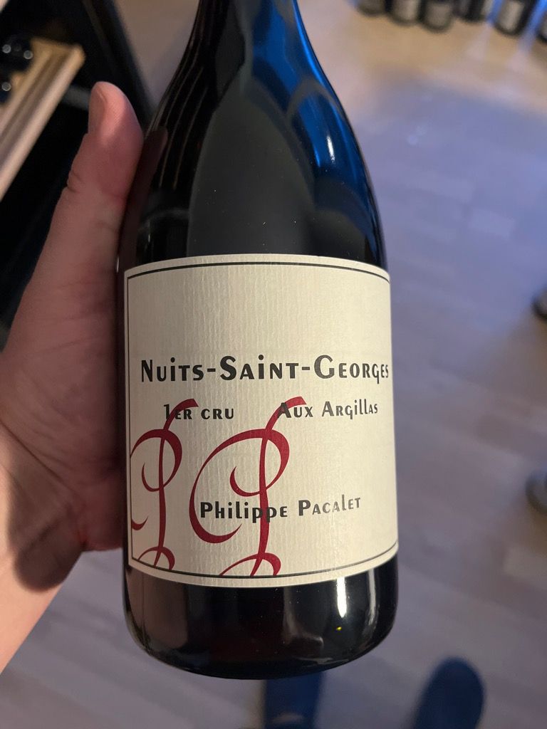 2022 Philippe Pacalet Nuits St. Georges 1er Cru Aux Argillas