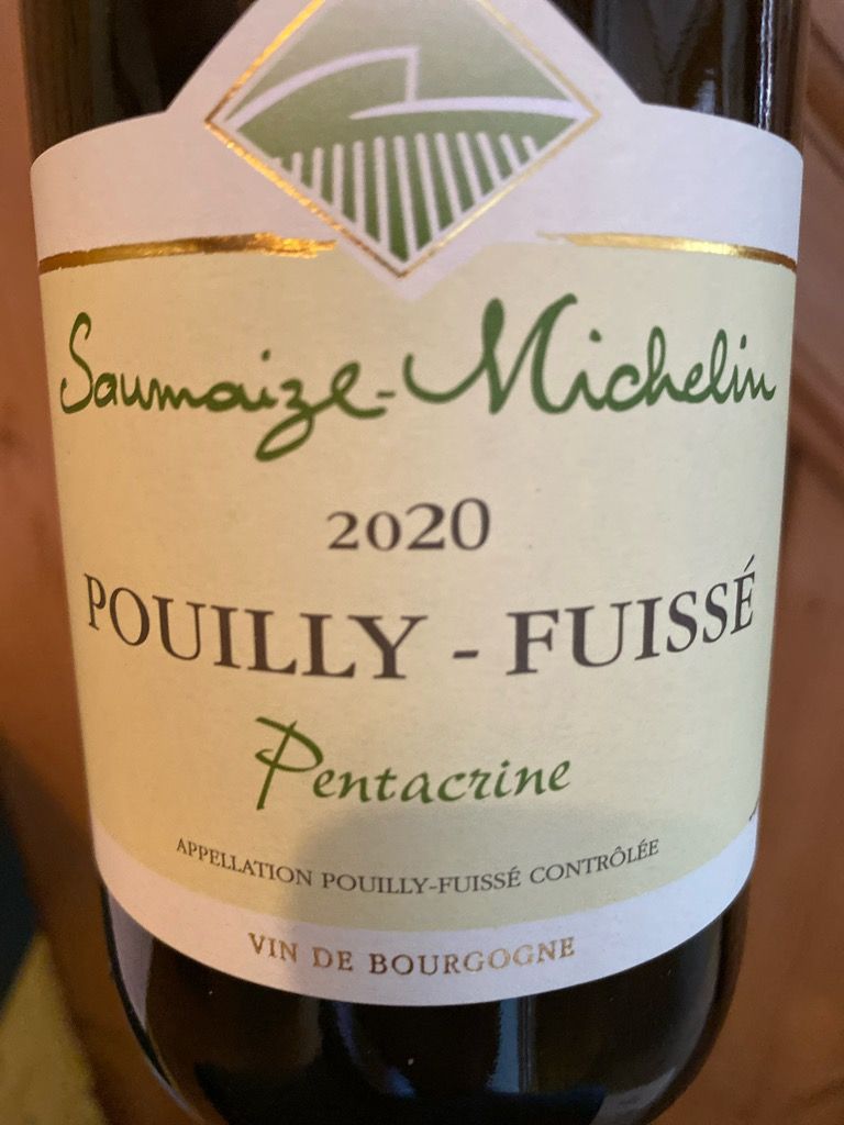 2022 Domaine Saumaize-Michelin Pouilly-Fuissé Pentacrine
