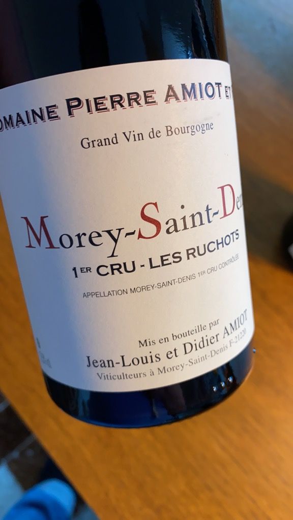 2005 Domaine Amiot et Fils Morey-Saint-Denis 1er Cru Les Ruchots 