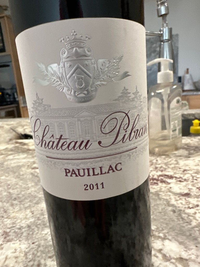 2021 Château Pibran - CellarTracker