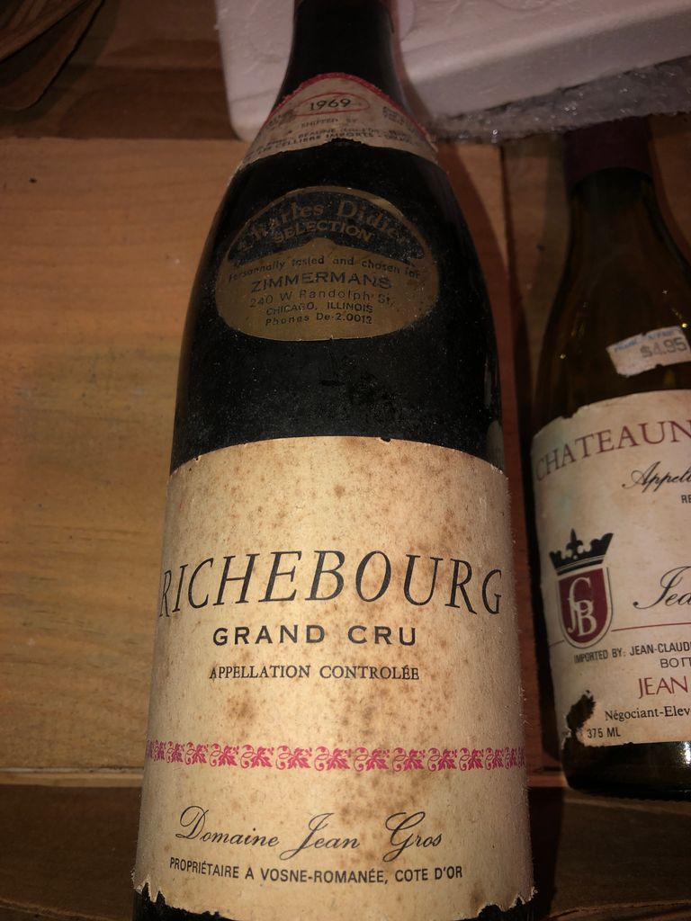 1971 Domaine Jean Gros Richebourg - CellarTracker