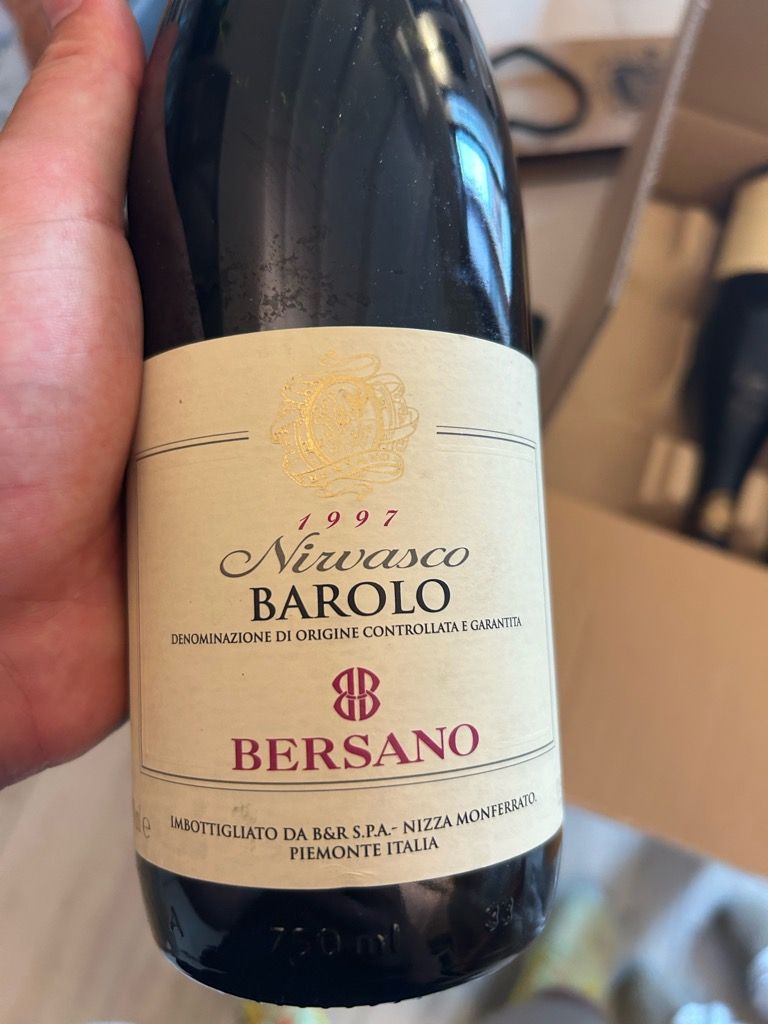 1997 Bersano Barolo Nirvasco - CellarTracker