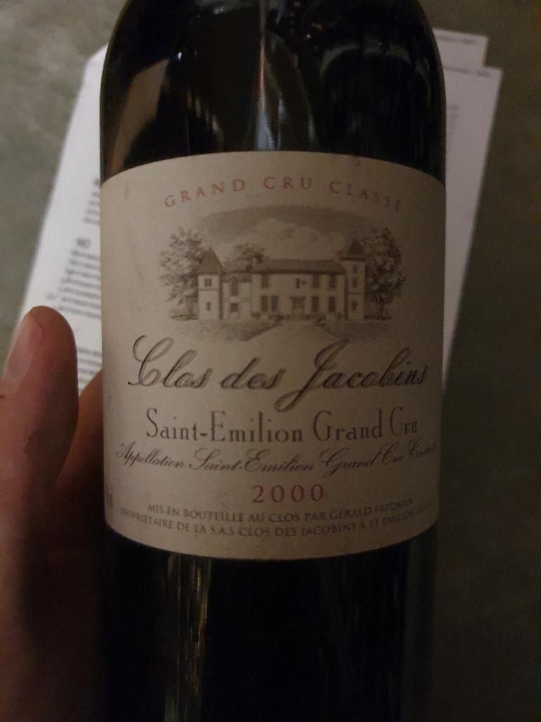 1986 Clos des Jacobins - CellarTracker