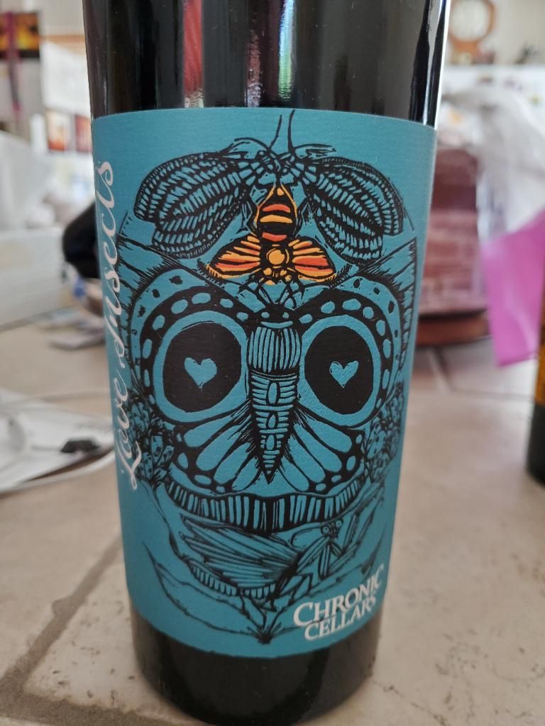 2019 Chronic Cellars Love Insects, USA, California, Central Coast, Paso