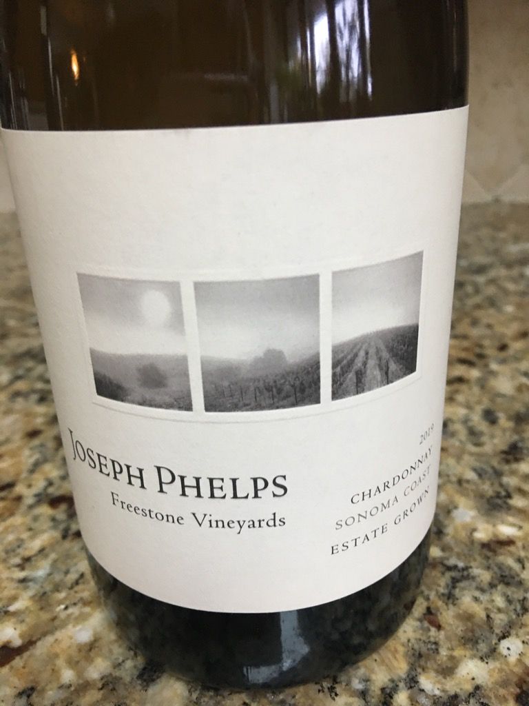 2019 Joseph Phelps Chardonnay Freestone Vineyards Sonoma Coast Usa