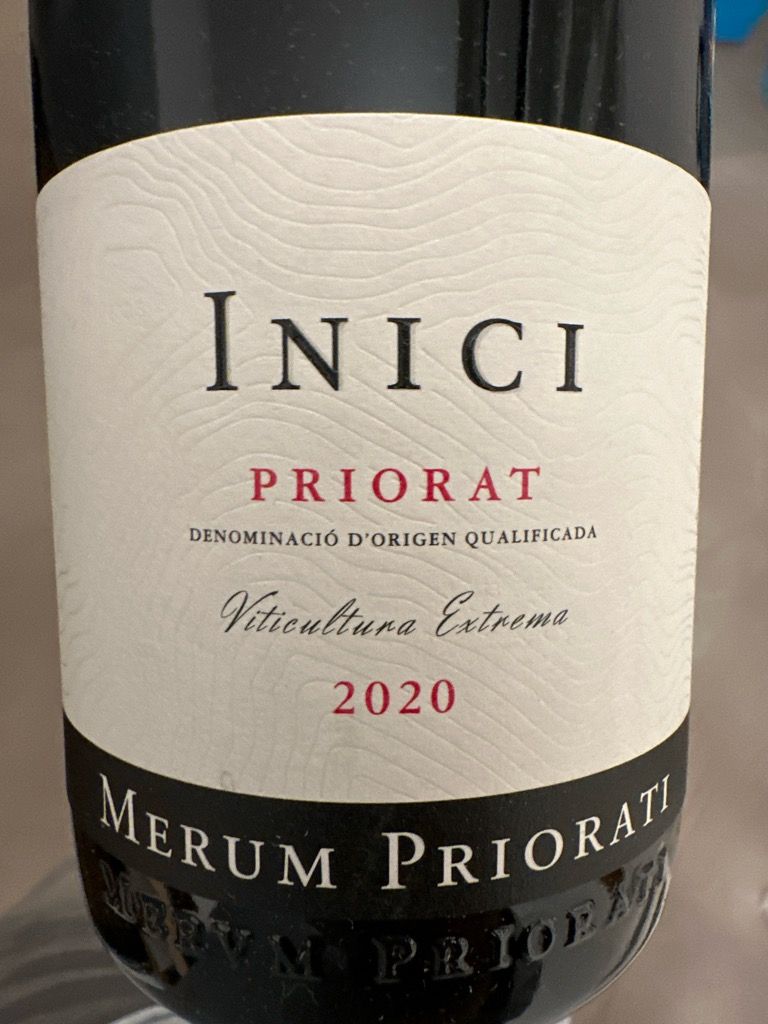 2020 Merum Priorati Priorat Inici, Spain, Catalunya, Priorat ...