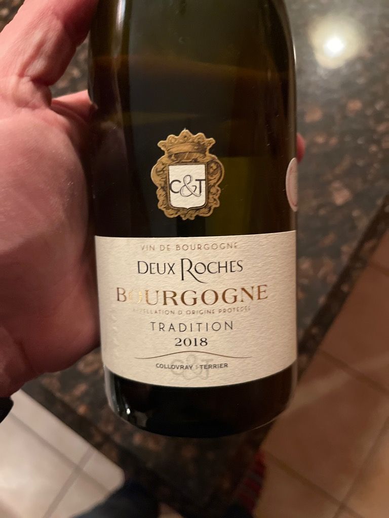 2018 Domaine des Deux Roches Bourgogne Blanc "Tradition", France