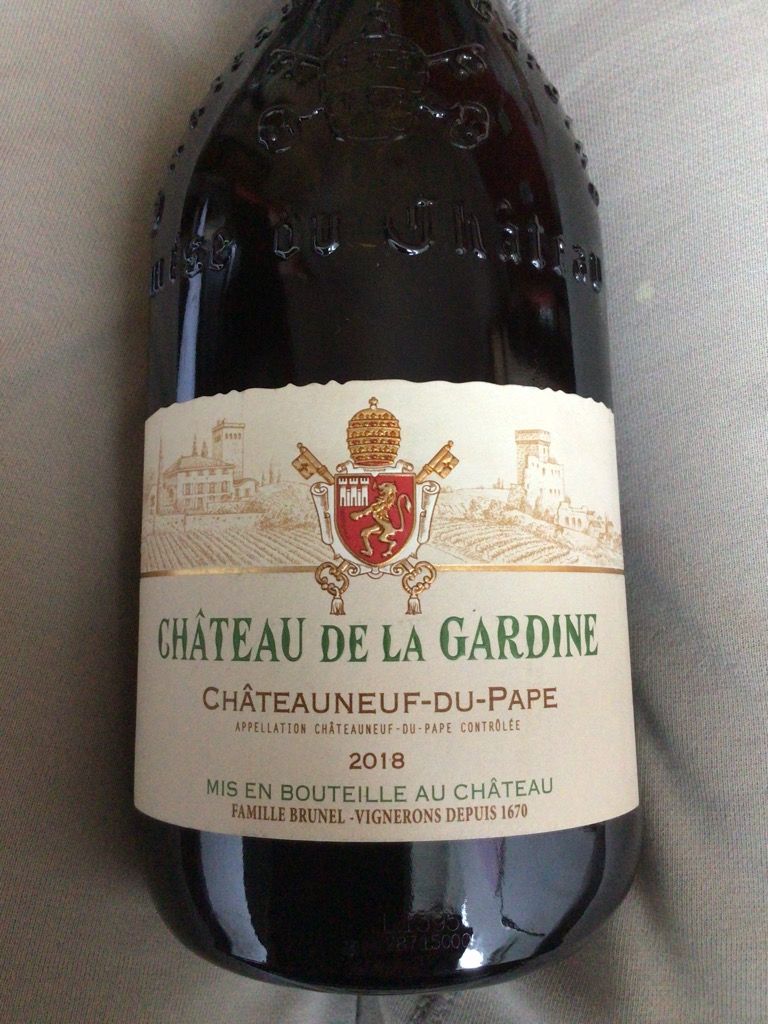 1998 Château de la Gardine Châteauneuf-du-Pape Blanc Vieilles