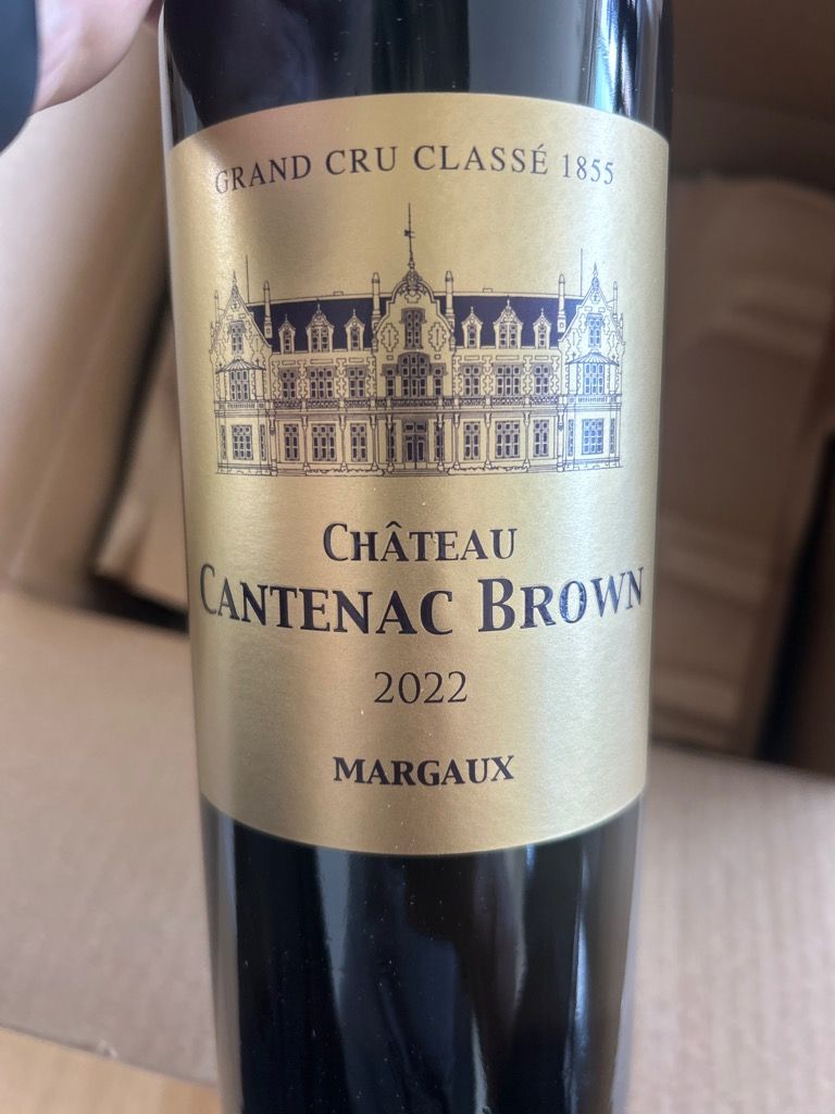 2022 Château Cantenac Brown - CellarTracker