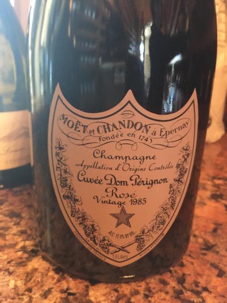 1985 Moët & Chandon Champagne Cuvée Dom Pérignon Rosé - CellarTracker