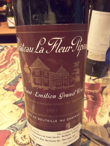 1974 Château La Fleur Pipeau, France, Bordeaux, Libournais, St. Émilion ...