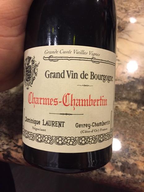 2013 Dominique Laurent Charmes-Chambertin Vieilles Vignes