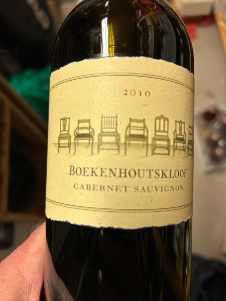 2018 Cabernet Boekenhoutskloof Stellenbosch - CellarTracker Sauvignon
