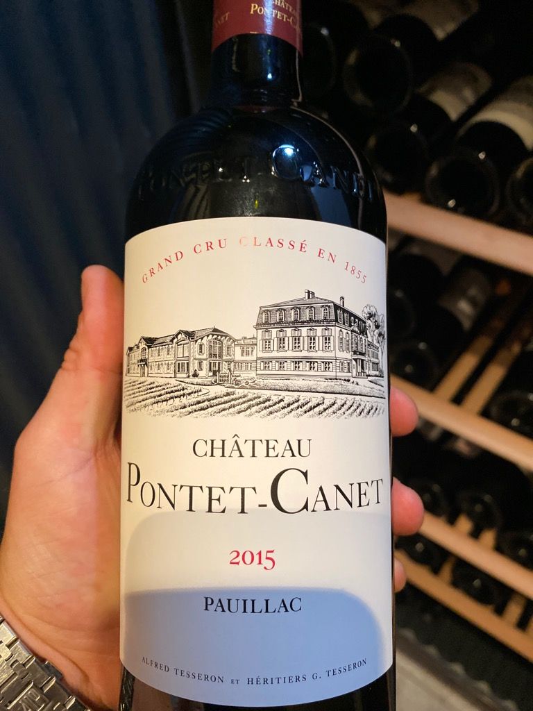 Château CellarTracker Pontet-Canet 2015 -