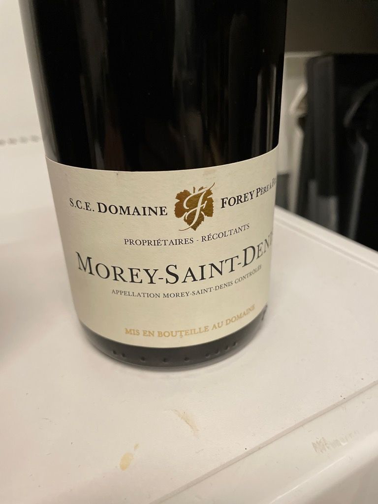 2016年 モレ・サン・ドニ Forey Père & Fils Domaine Forey Père