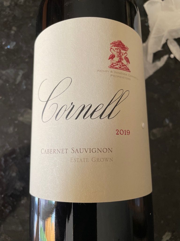 2019 Cornell Vineyards Sauvignon Estate, USA, California