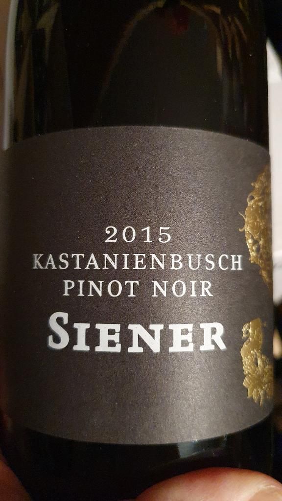 2018 Siener Birkweiler Kastanienbusch Pinot Noir, Germany, Pfalz ...