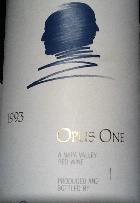 opus one 1995 wine price