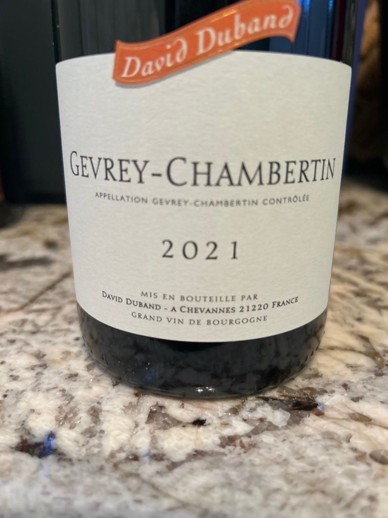 ワイン David Duband Gevrey-Chambertin 2002 David Duband Gevrey-Chambertin | Vivino Hong Kong