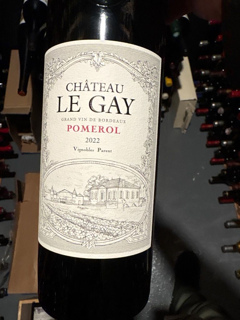 2022 Château Le Gay Pomerol - CellarTracker