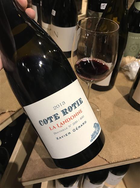 2013 Xavier Gerard Côte-Rôtie La Landonne - CellarTracker