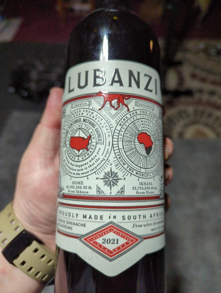2023 Lubanzi Wines SGM Red, South Africa, Coastal Region, Swartland
