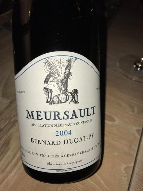 2003 Bernard Dugat-Py Meursault Vieilles Vignes, France, Burgundy