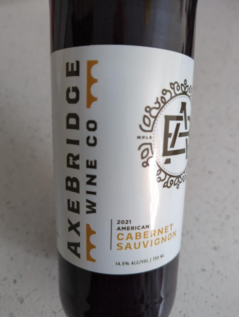 2021 Axebridge Wine Company Sauvignon, USA, Minnesota