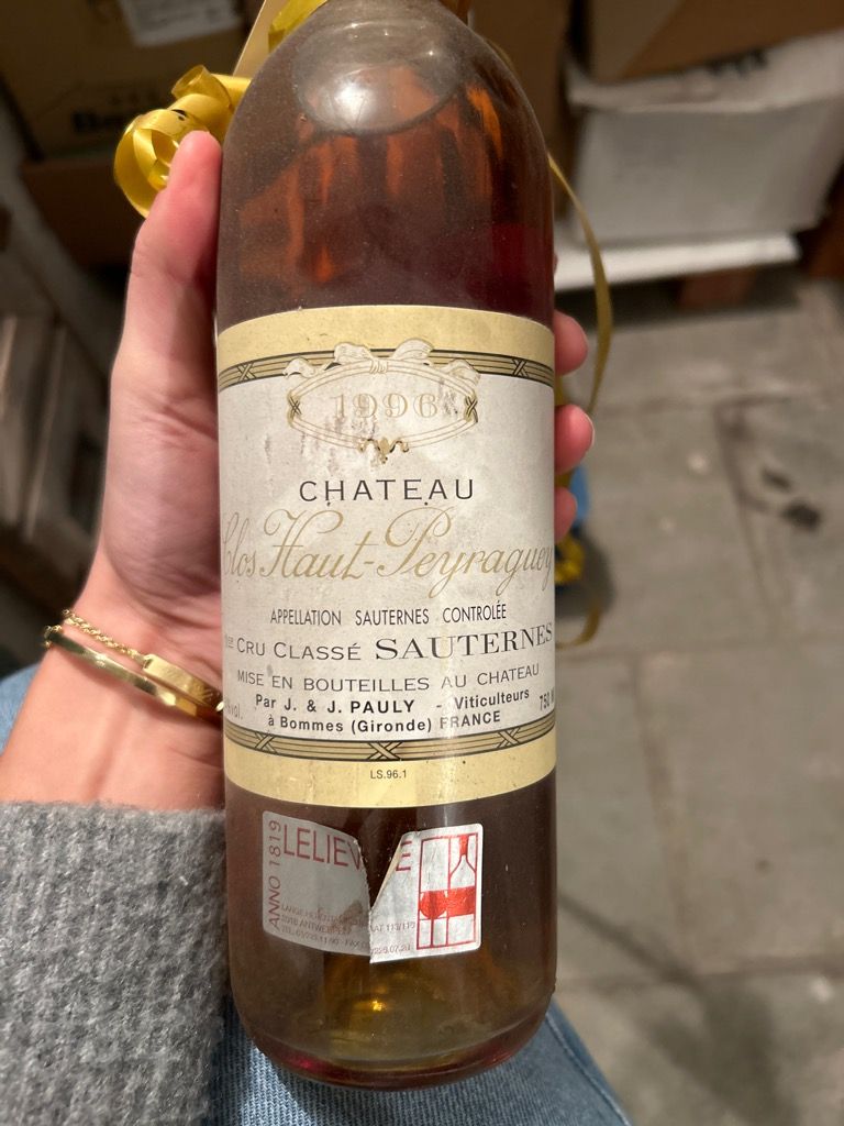 1996 Clos Haut-Peyraguey - CellarTracker