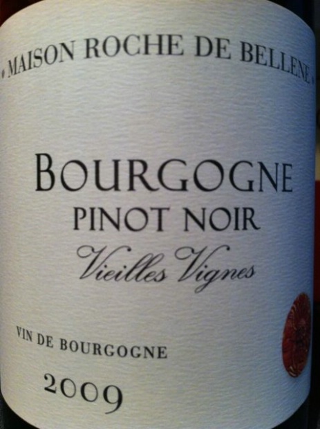 2009 Maison Roche de Bellene Pinot Noir Bourgogne Vieilles Vignes