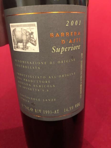 2007 La Spinetta (Rivetti) Barbera d'Asti Superiore Bionzo