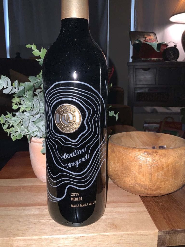 2019 Tertulia Cellars Merlot Tierra Labrada Elevation Estate Vineyard ...