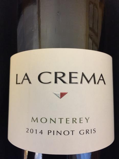 2014 La Crema Pinot Gris Usa California Central Coast Monterey Cellartracker