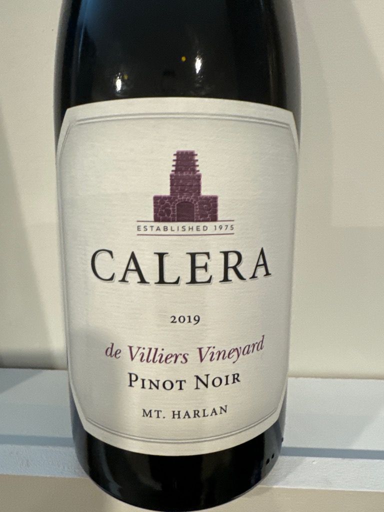 2018 Calera Pinot Noir de Villiers Vineyard - CellarTracker
