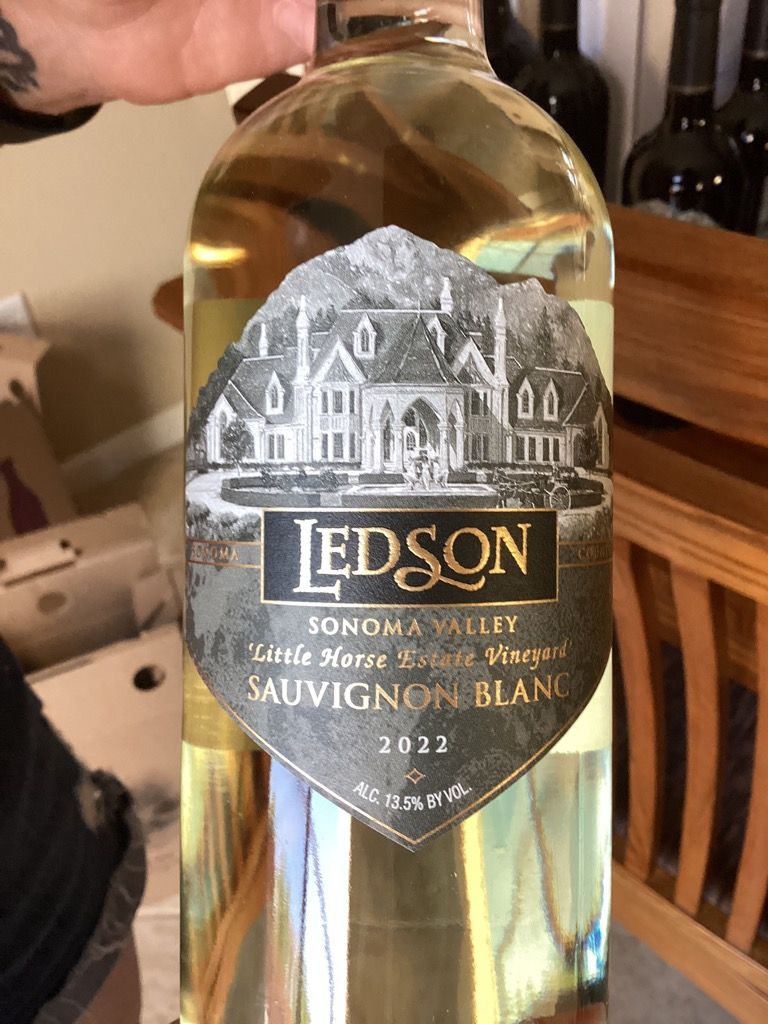2022 Ledson Sauvignon Blanc Little Horse Vineyard, USA, California