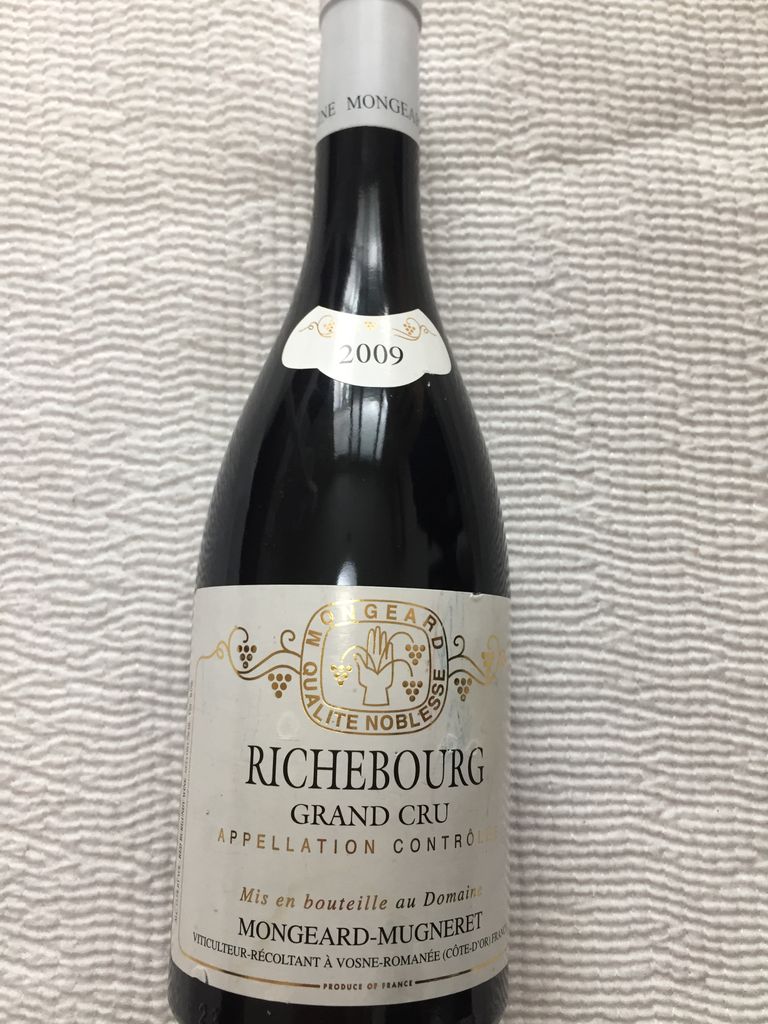 2009 Mongeard-Mugneret Richebourg - CellarTracker