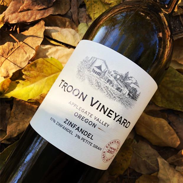 2017 Troon Vineyard Zinfandel, USA, Oregon, Southern Oregon, Applegate