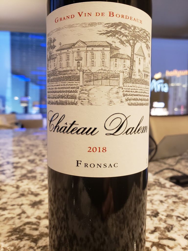 2018 Château Dalem - CellarTracker