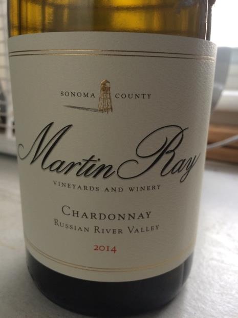 Martin ray russian river Valley Chardonnay sc glass 375ml (729722001736)