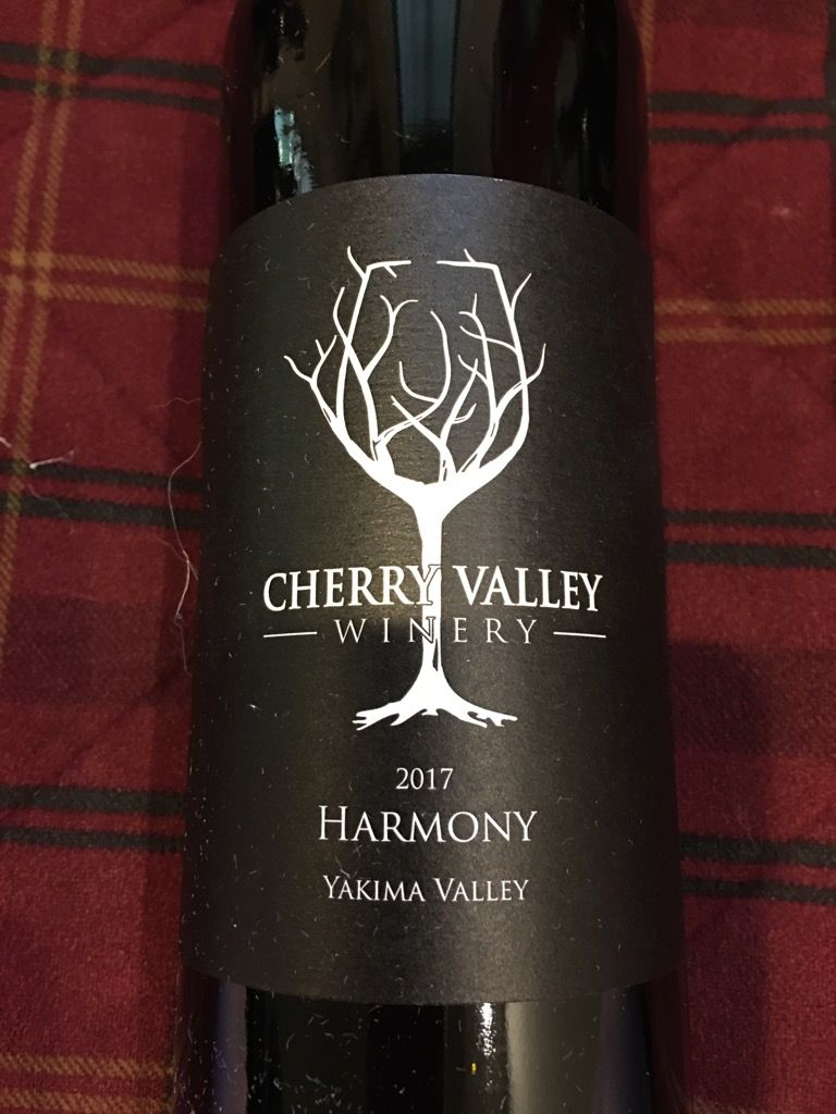 2017 Cherry Valley Winery Harmony, USA, Washington, Columbia Valley