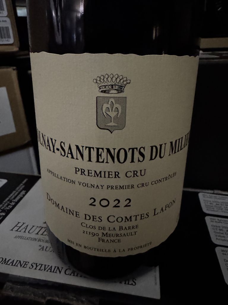 2017 Domaine des Comtes Lafon Volnay 1er Cru Santenots-Du-Milieu