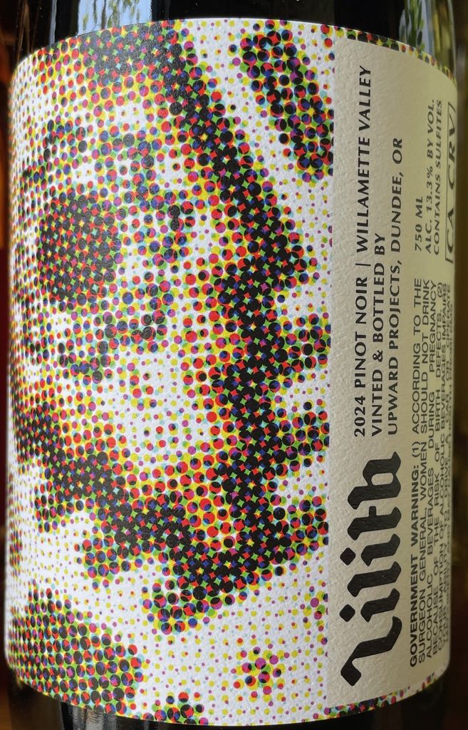 2024 Upward Projects Pinot Noir Lilith, USA, Oregon, Willamette Valley ...