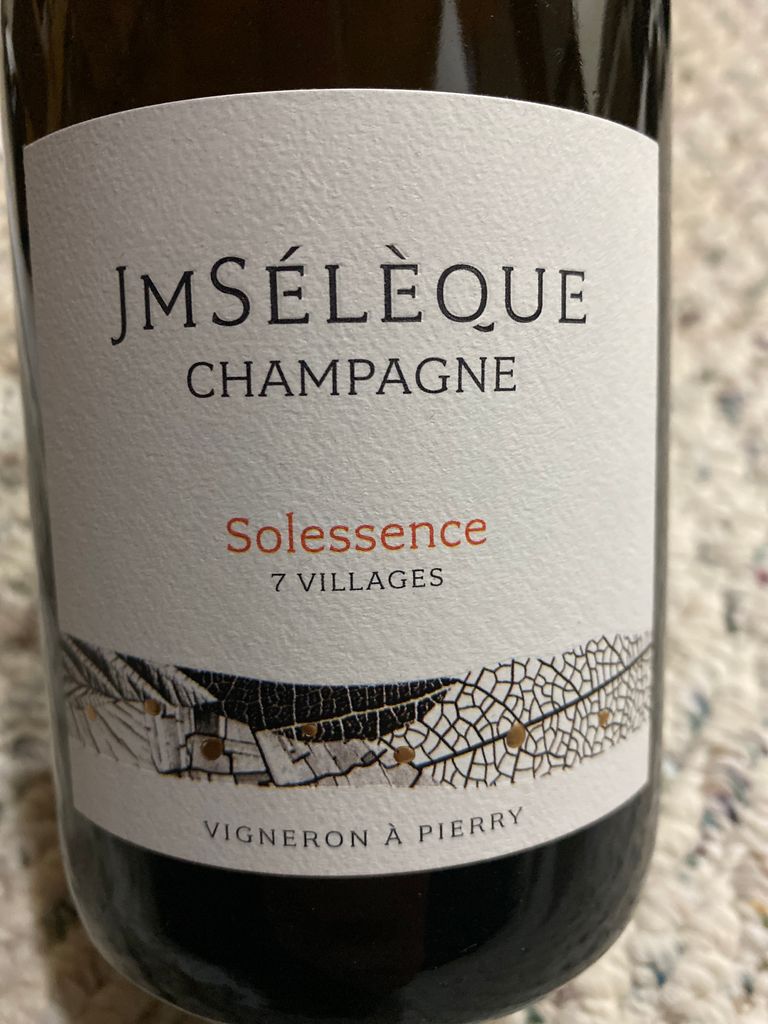N.V. J-M Seleque Champagne Brut Solessence 7 Villages - CellarTracker